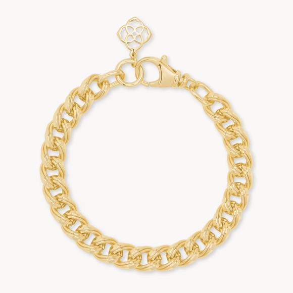 Kendra Scott Vincent Chain Bracelet Gold, Size: S/M Excellent preowned condition - Picture 14 of 15
